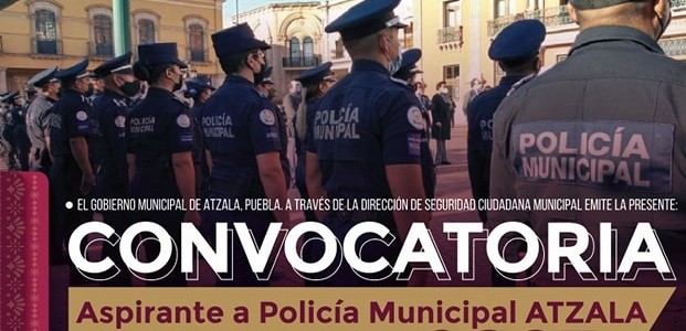 Convocatoria para Policía Municipal de Atzala